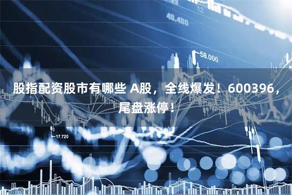 股指配资股市有哪些 A股，全线爆发！600396，尾盘涨停！